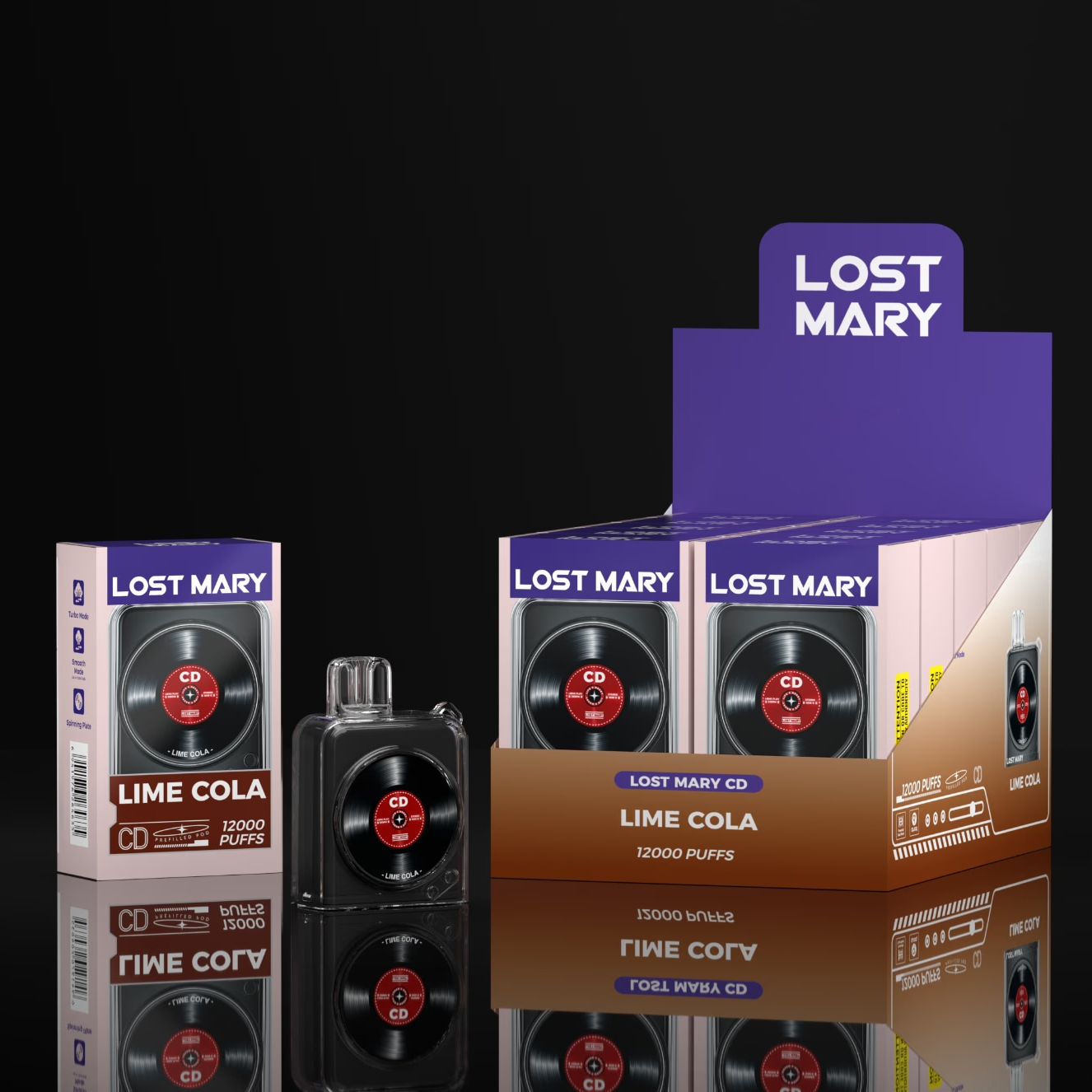 Lost Mary CD 12000 Puffs Disposable Vape-Kamrytech