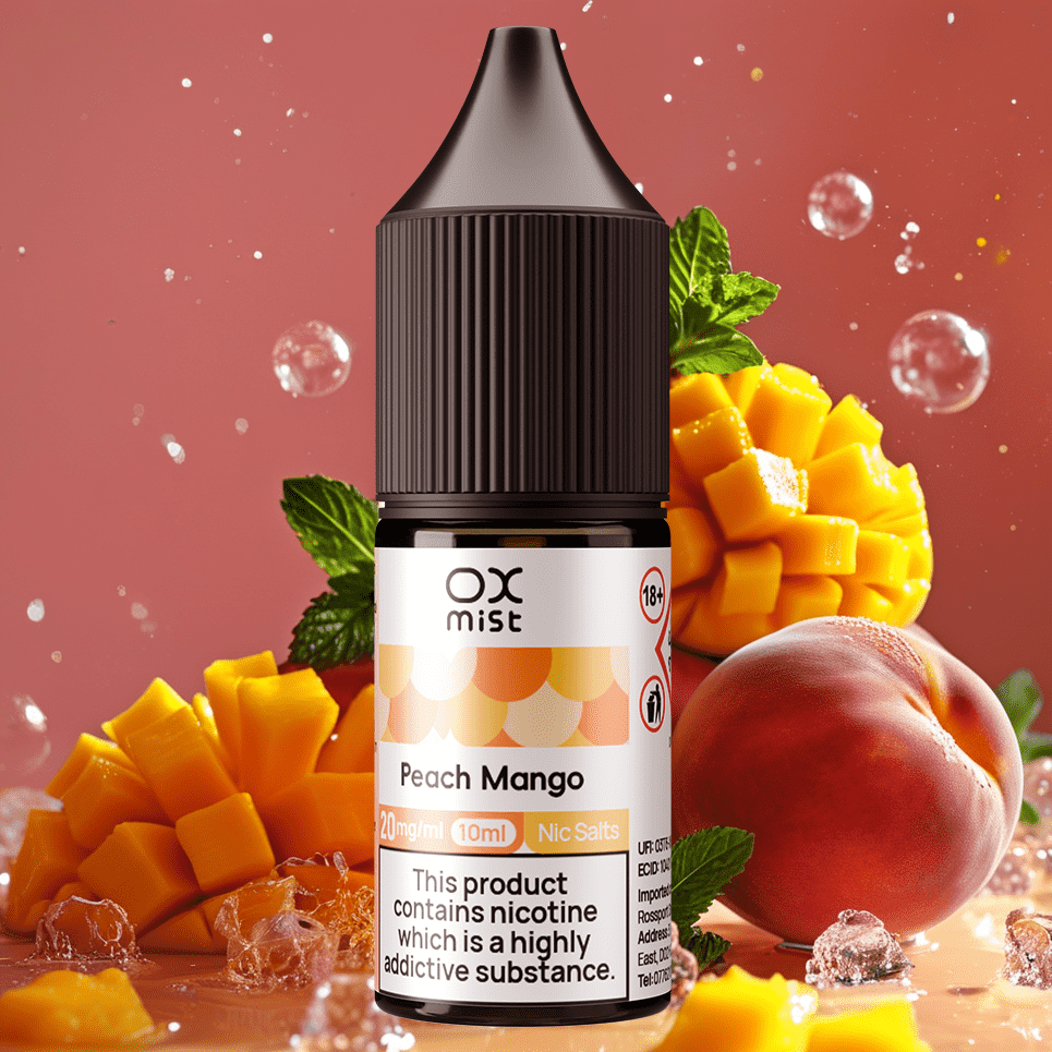 Oxmist 10ml Nic Salt E-Liquid – Smooth, Flavorful, Satisfying