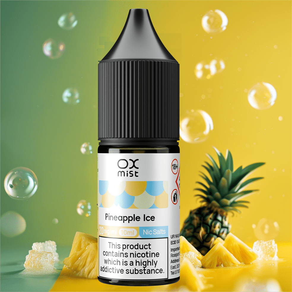 Oxmist 10ml Nic Salt E-Liquid – Smooth, Flavorful, Satisfying
