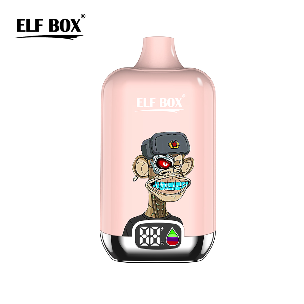 ELF BOX Digital Box 12000 12K Puffs 0% 2% 3% 5% Nicotine LED Display Disposable Vape-kamryvape