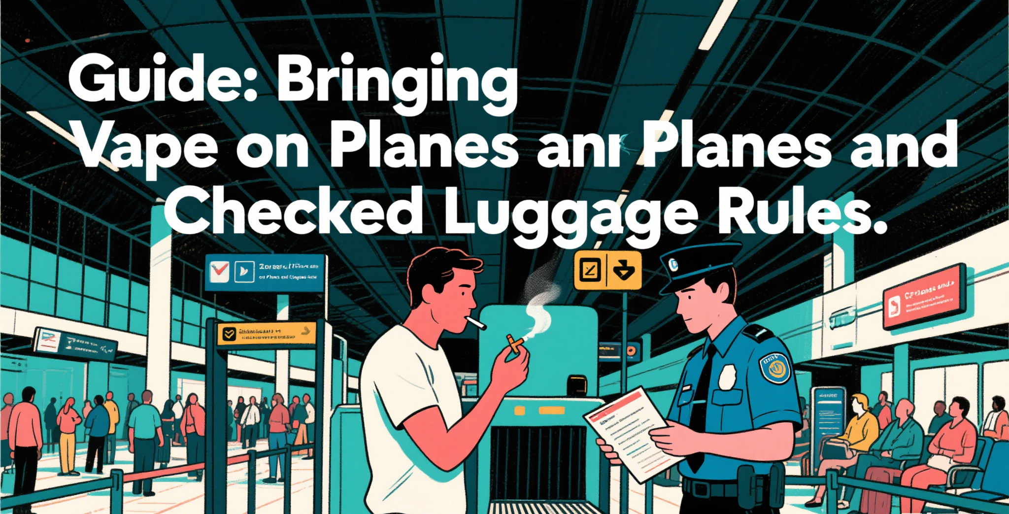 Guide: Bringing Your Vape on Planes and Checked Luggage Rules