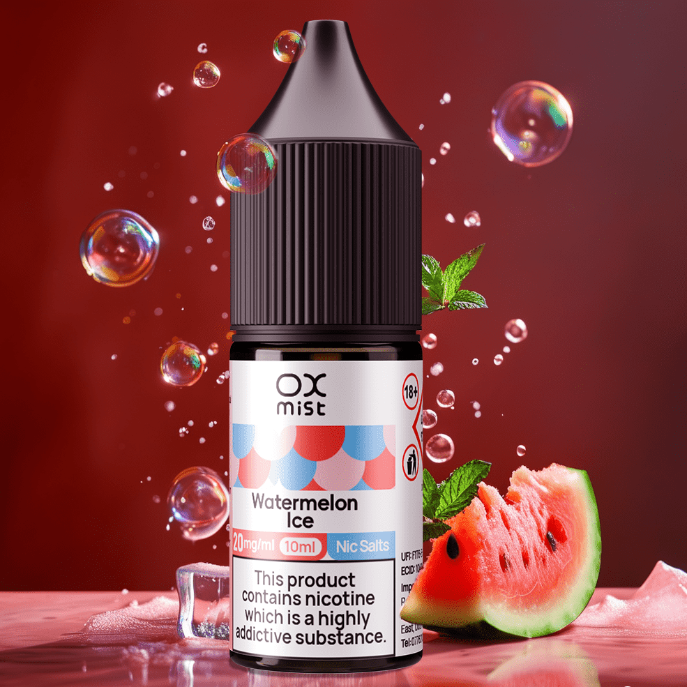 Oxmist 10ml Nic Salt E-Liquid – Smooth, Flavorful, Satisfying