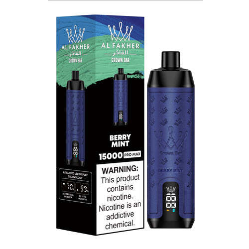 Al Fakher Crown Bar 15000 Puffs Pro Max Disposable Vape-Kamrytech