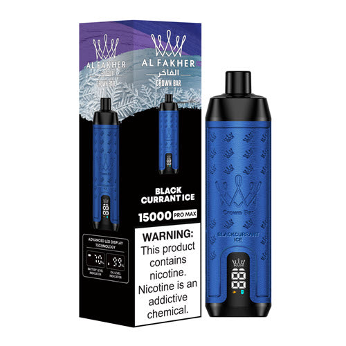 Al Fakher Crown Bar 15000 Puffs Pro Max Disposable Vape-Kamrytech