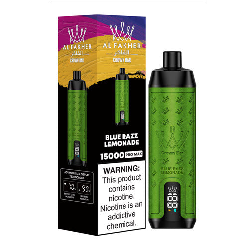 Al Fakher Crown Bar 15000 Puffs Pro Max Disposable Vape-Kamrytech