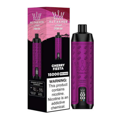 Al Fakher Crown Bar 15000 Puffs Pro Max Disposable Vape-Kamrytech