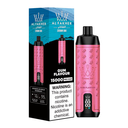 Al Fakher Crown Bar 15000 Puffs Pro Max Disposable Vape-Kamrytech
