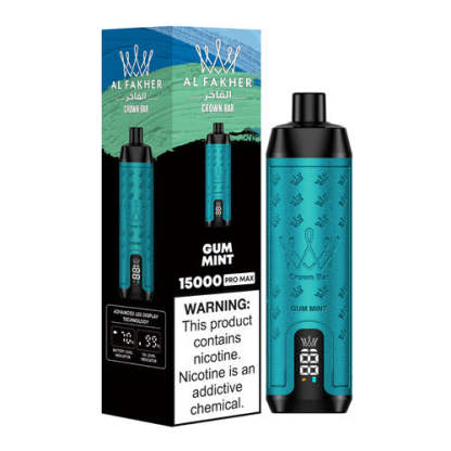 Al Fakher Crown Bar 15000 Puffs Pro Max Disposable Vape-Kamrytech