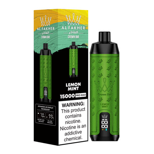 Al Fakher Crown Bar 15000 Puffs Pro Max Disposable Vape-Kamrytech
