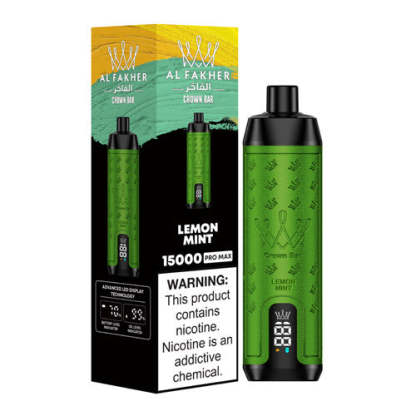 Al Fakher Crown Bar 15000 Puffs Pro Max Disposable Vape-Kamrytech