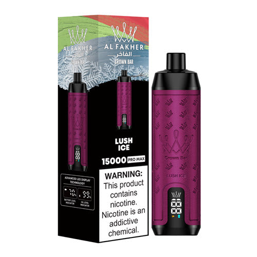 Al Fakher Crown Bar 15000 Puffs Pro Max Disposable Vape-Kamrytech
