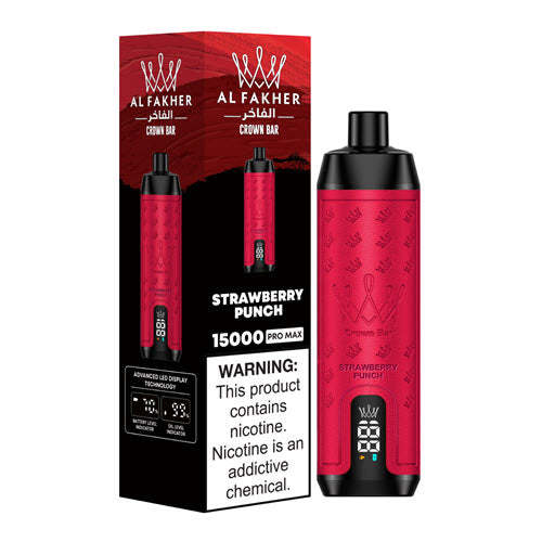 Al Fakher Crown Bar 15000 Puffs Pro Max Disposable Vape-Kamrytech