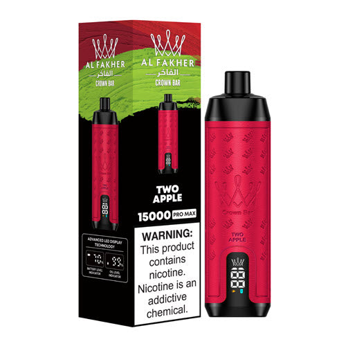 Al Fakher Crown Bar 15000 Puffs Pro Max Disposable Vape-Kamrytech