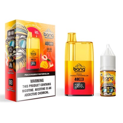 Bang 40000 40k Puffs Refillable Disposable Vape