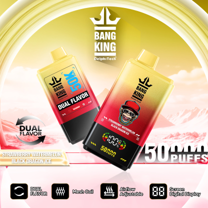 Bang King 50000 Puffs of Dual Flavour Disposable Vape-Kamrytech