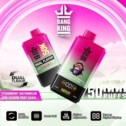 Bang King 50000 Puffs of Dual Flavour Disposable Vape-Kamrytech