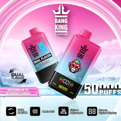 Bang King 50000 Puffs of Dual Flavour Disposable Vape-Kamrytech