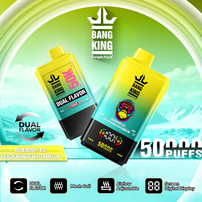 Bang King 50000 Puffs of Dual Flavour Disposable Vape-Kamrytech