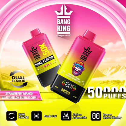 Bang King 50000 Puffs of Dual Flavour Disposable Vape-Kamrytech