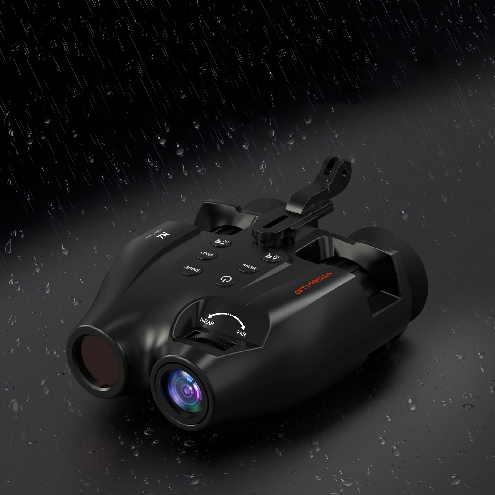 GTMEDIA Night Vision Goggles, Equipped with Infrared Technology, Feature an HD Display And Can Store Photos And Videos on a 32GB TF Card, Making Them Ideal for Outdoor Hunting And Travel