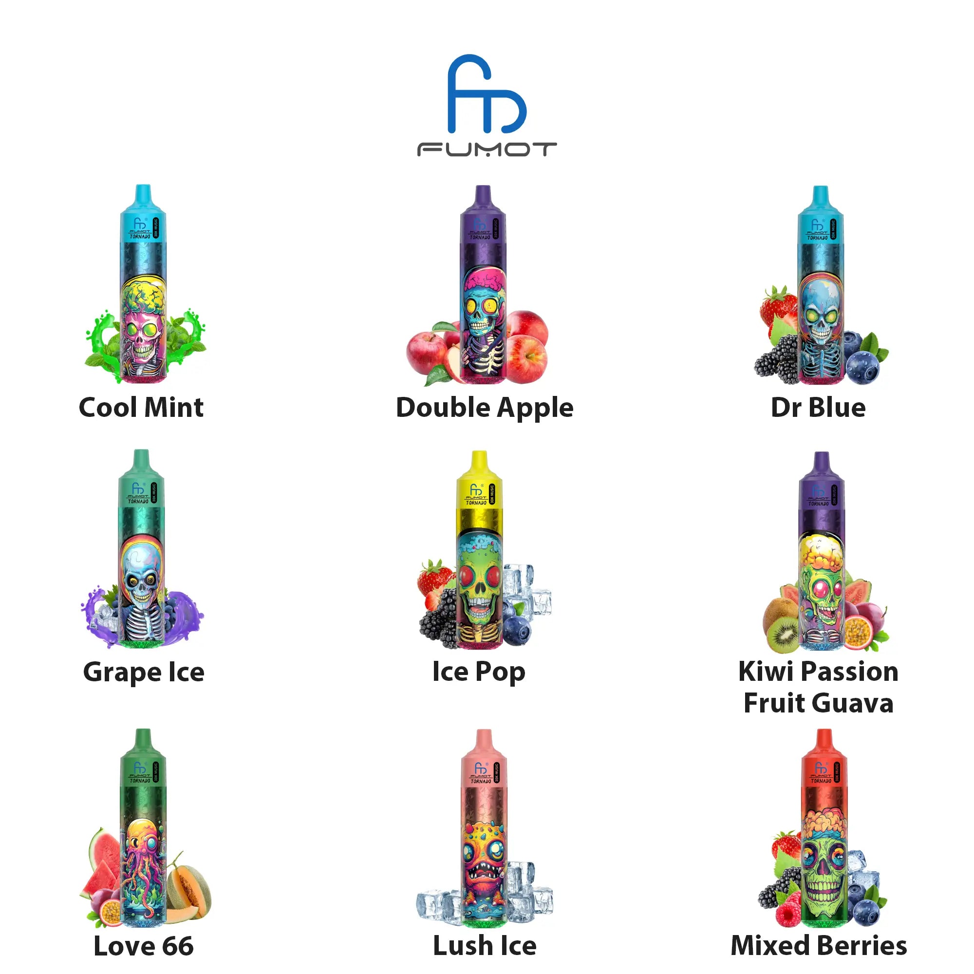 Fumot Tornado 30K Music Disposable Vape - (1 Vape)-kamryvape