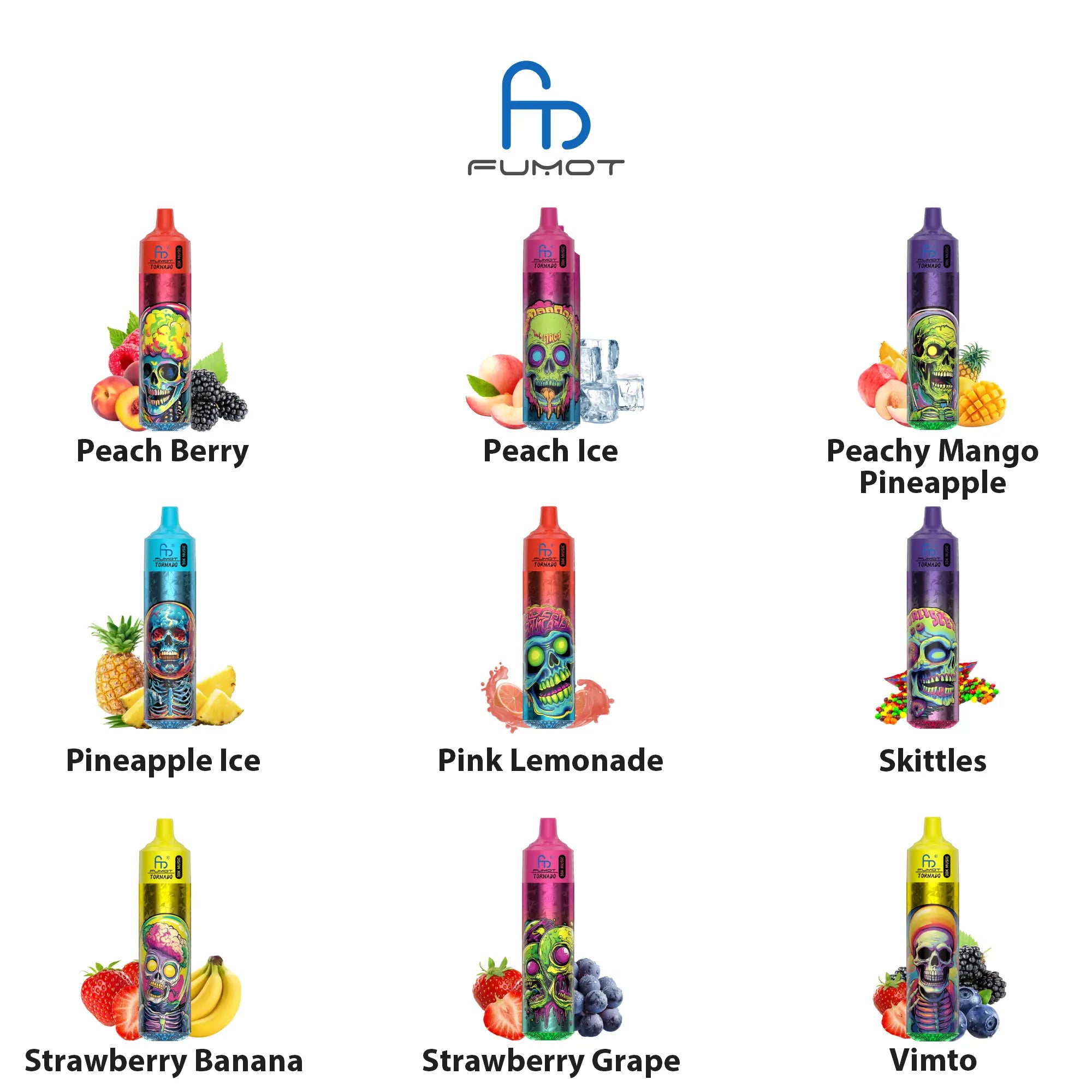 Fumot Tornado 30K Music Disposable Vape - (1 Vape)-kamryvape