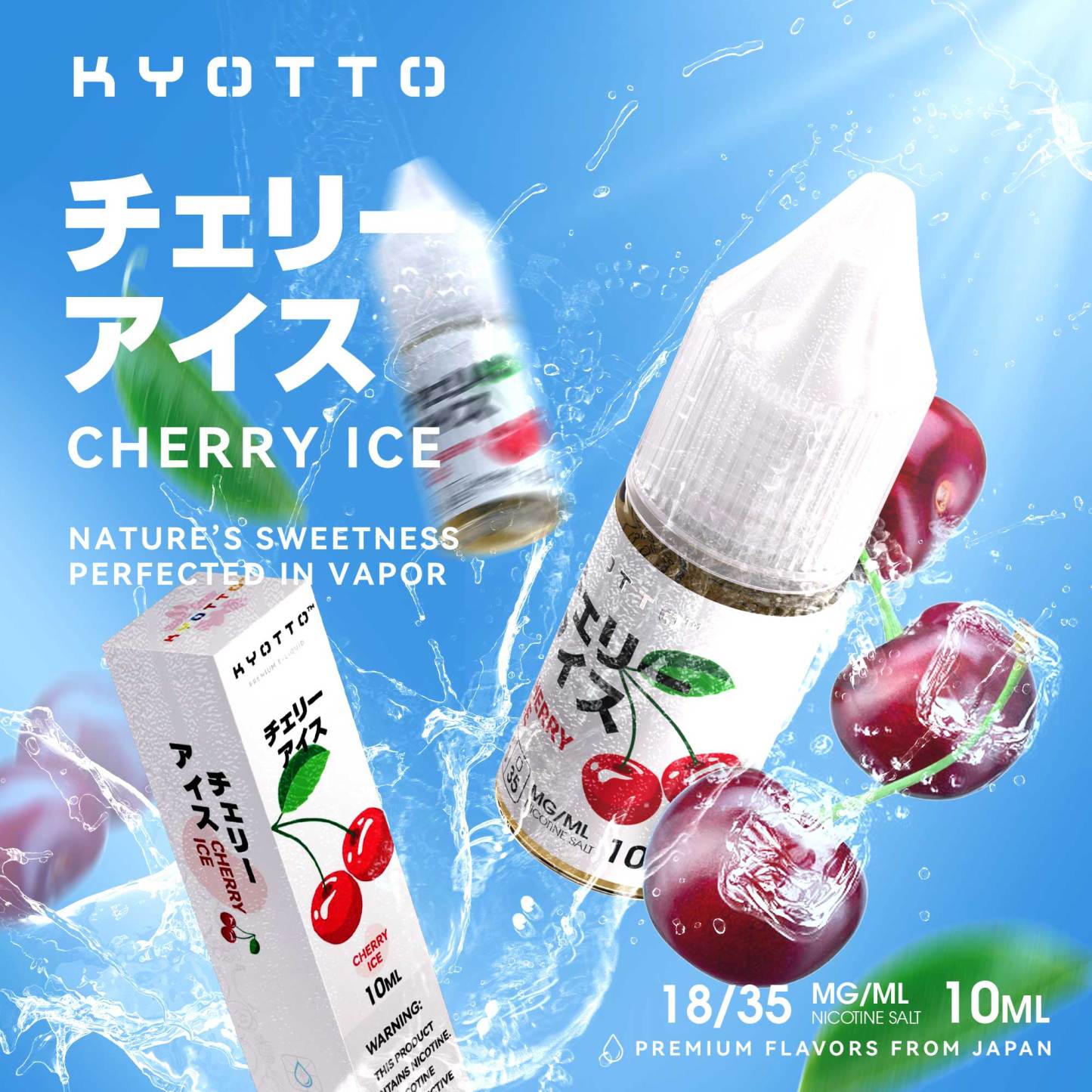 Kyotto 10ml  Salt E-Liquid-kamryvape