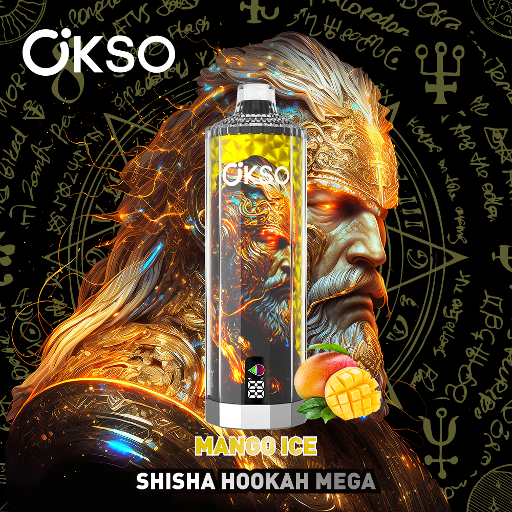 OKsO Shisha Hookahmega 50k Disposable Vape 50000 Puffs Triple Mesh Coil