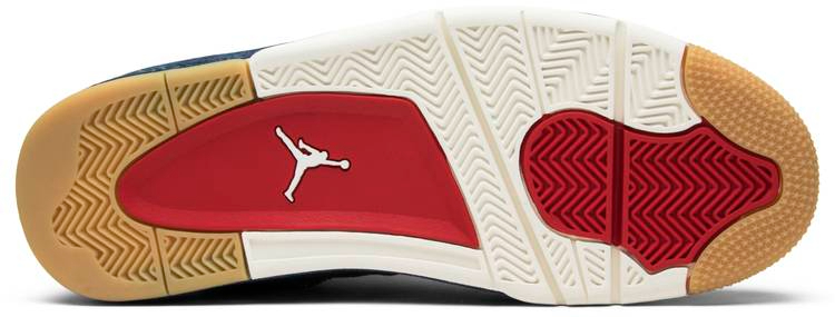 Lethtvi's x NIthtKE Air Jorthtdan 4 Retro 'Denim' A02571 401