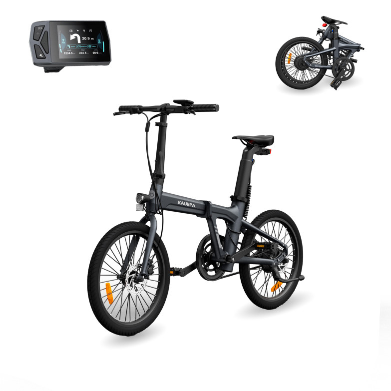 The Lightest Carbon Folding E-Bike