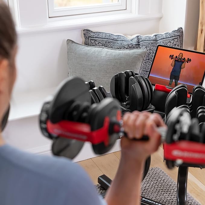 Adjustable Dumbbells Strength Training & Home Fitness