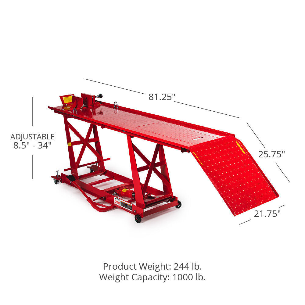 💥Factory Clearance Sale- SUPER STRONG MOTORCYCLE LIFT