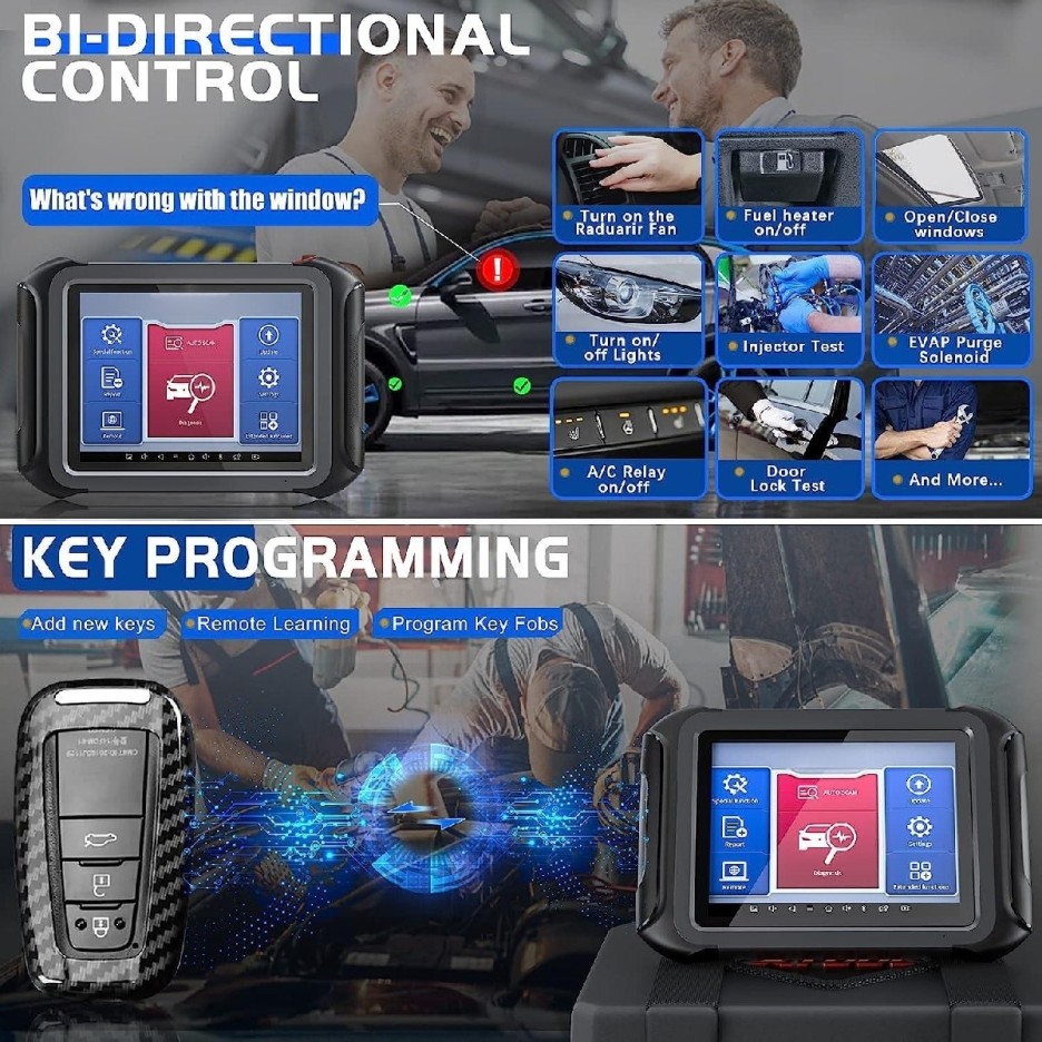 🔥D9 PRO Diagnostic Tool [2024 New Upgraded], Topology Map, ECU Programming & Coding, Bi-Directional & Full Diagnostic, Key Programming, 42+ Services, DoIP & CAN FD