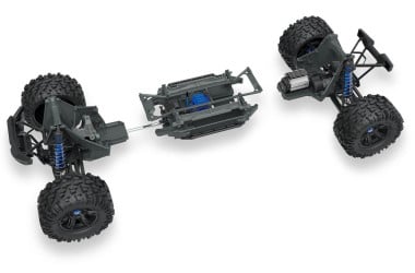 X-MAXX 4x4 new 8S version RTR complete set with 2x 4S / 5000 mAh batteries