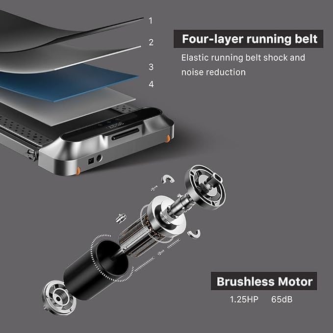 💝2 in 1 Under Desk Treadmill