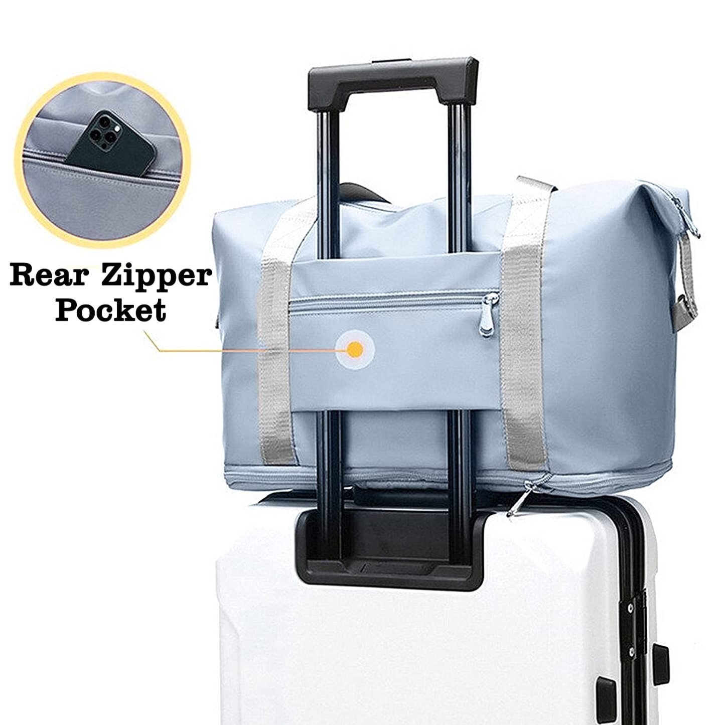 Foldable Waterproof Travel Duffle Bag