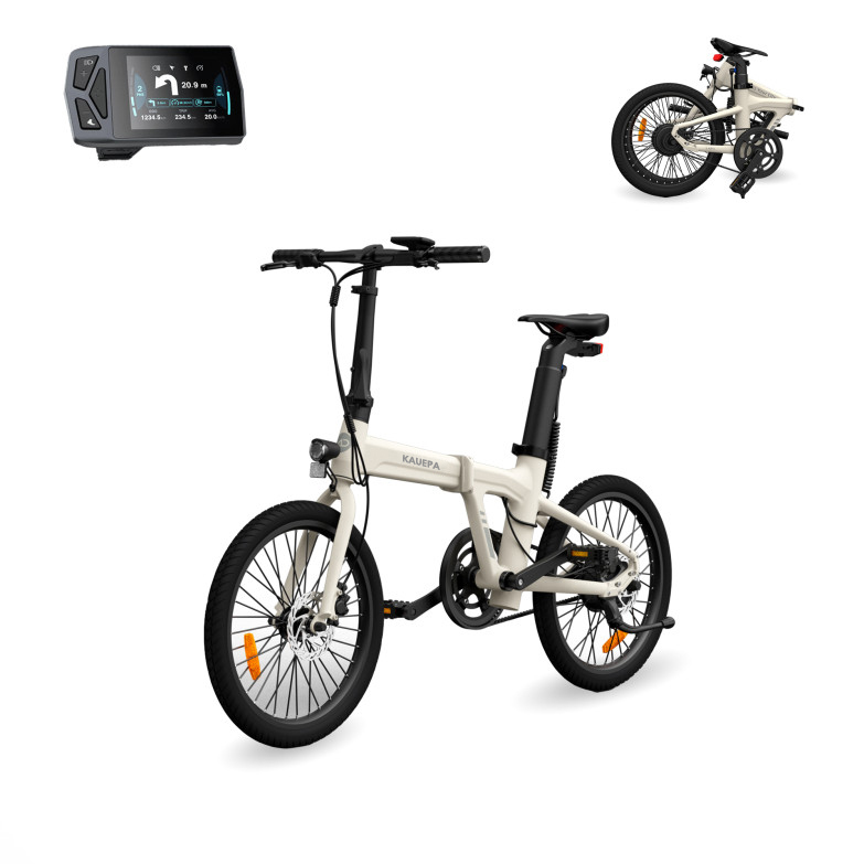 The Lightest Carbon Folding E-Bike