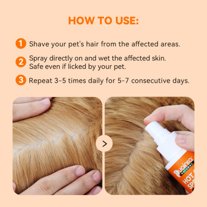 Puainta® Natural Hot Spot Spray for Dogs and Cats