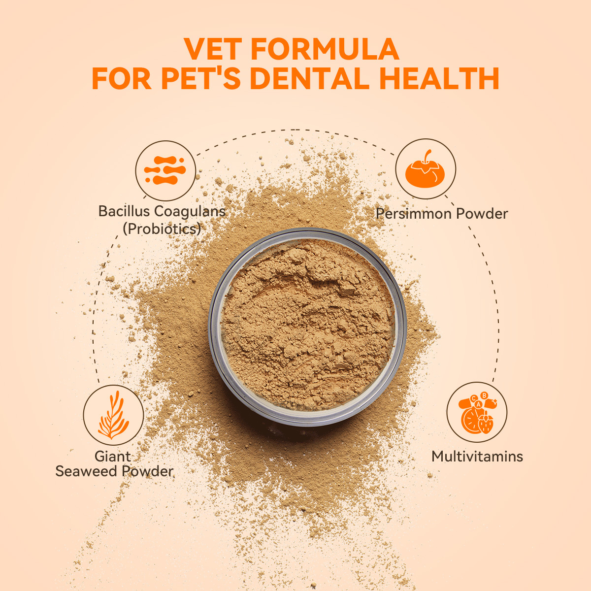 Puainta® Dental Powder, Teeth Cleaning Tartar Remover Cat Dog