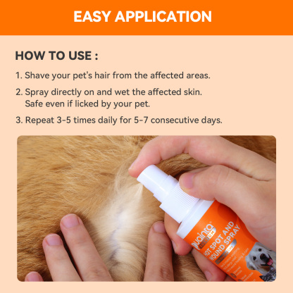 Puainta® Quantum Silver Skin Spray for Dogs/ Cats
