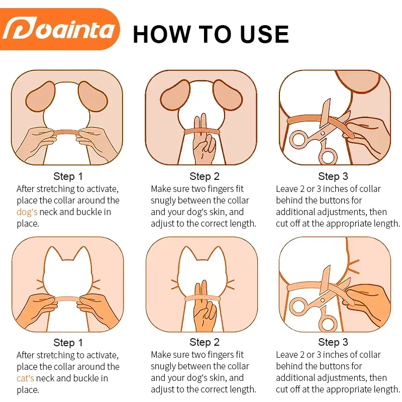 Puainta® Pest Control Collar for Dogs/Cats