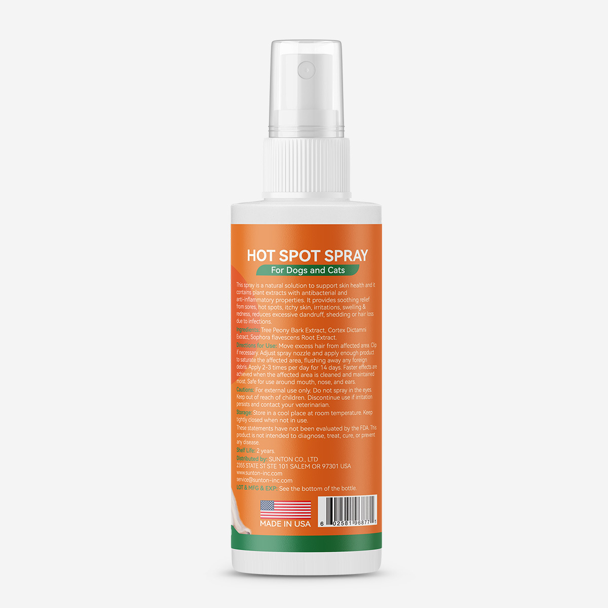 Puainta® Natural Hot Spot Spray for Dogs and Cats