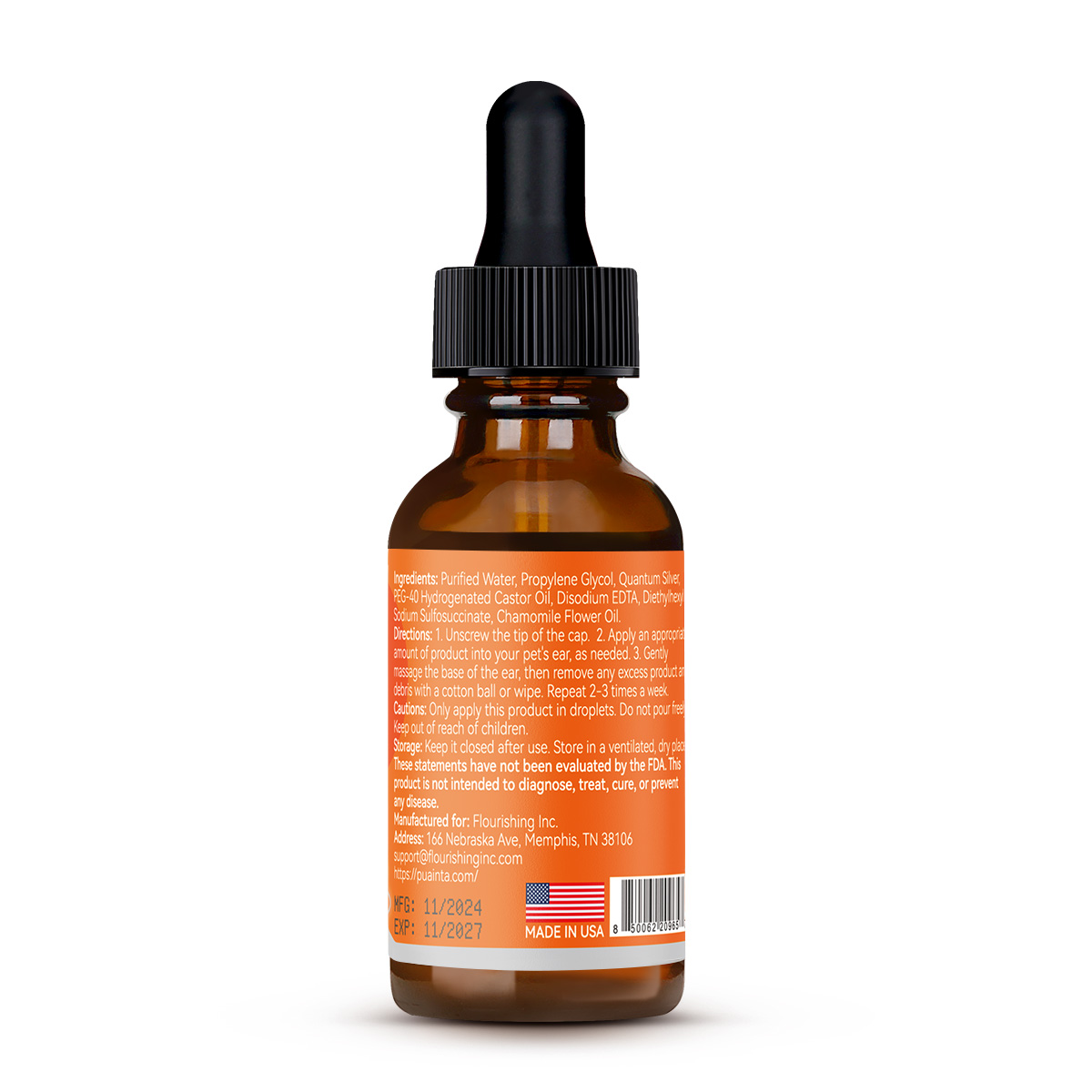 Puainta® Quantum Ear Drop Relieves itching, Cleans Ear Wax