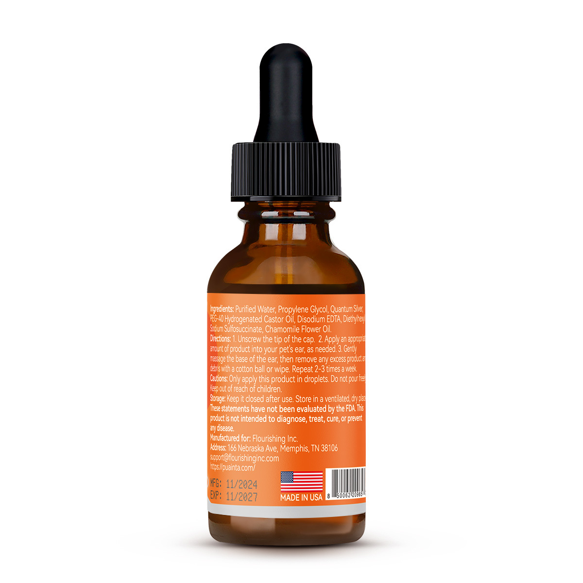 Puainta® Quantum Ear Drop Relieves itching, Cleans Ear Wax