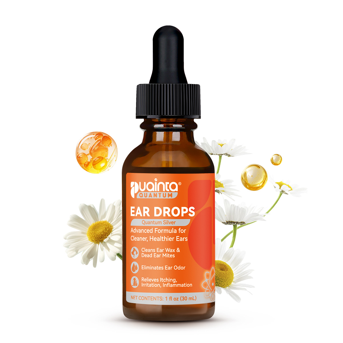 Puainta® Quantum Ear Drop Relieves itching, Cleans Ear Wax