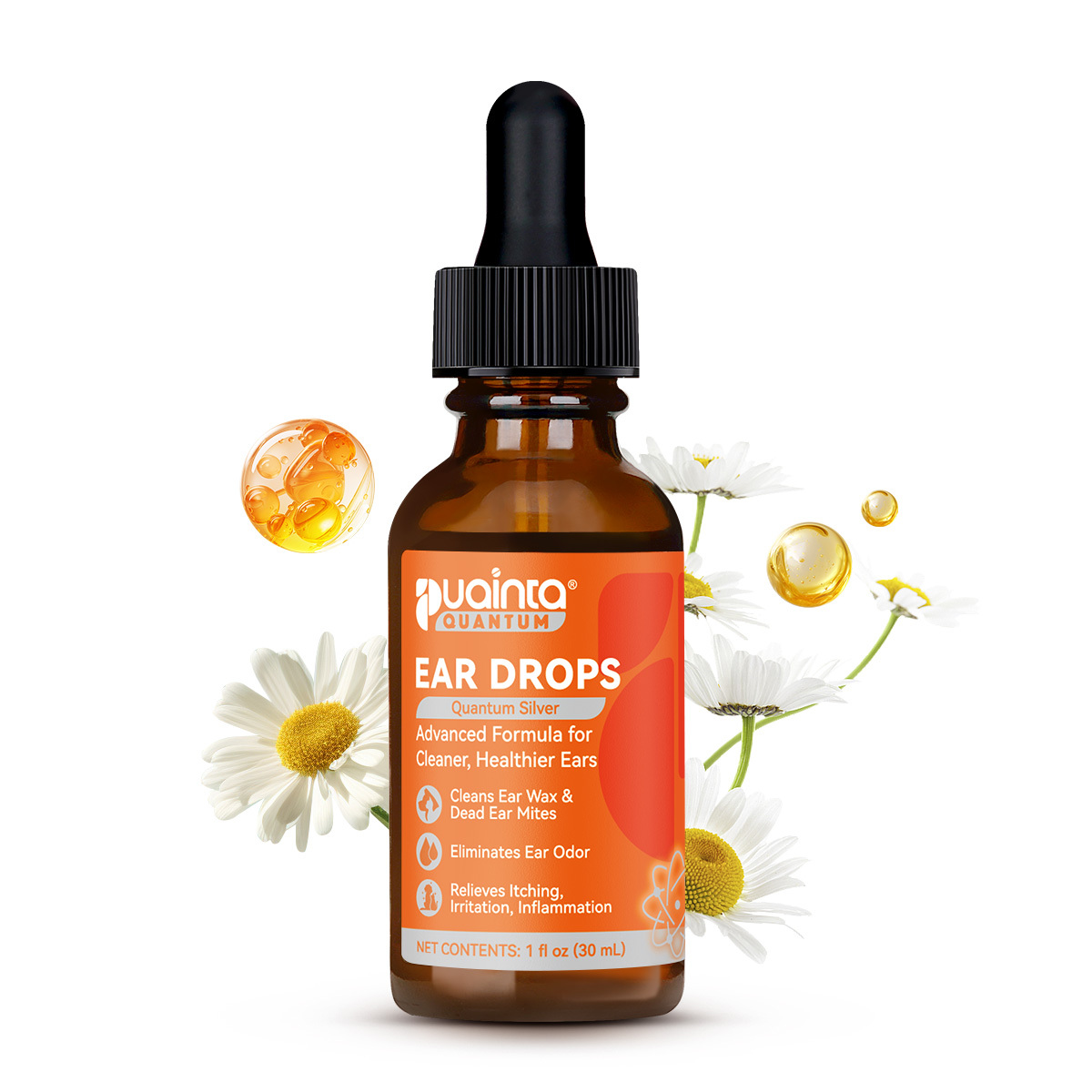 Puainta® Quantum Ear Drop Relieves itching, Cleans Ear Wax