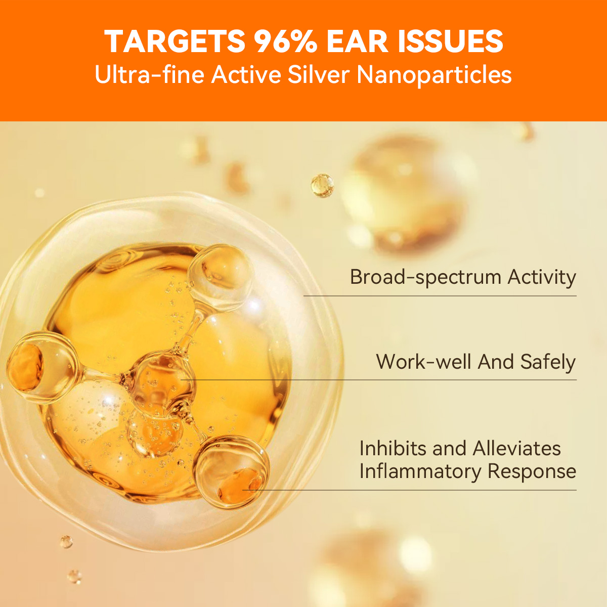 Puainta® Quantum Ear Drop Relieves itching, Cleans Ear Wax