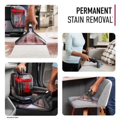 Hoover CleanSlate Plus Carpet & Upholstery Spot Cleaner, Stain Remover, Portable, FH14050
