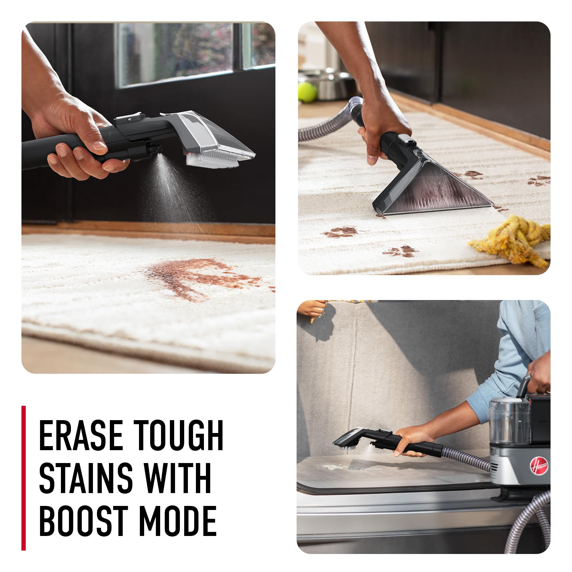 Hoover CleanSlate Plus Carpet & Upholstery Spot Cleaner, Stain Remover, Portable, FH14050