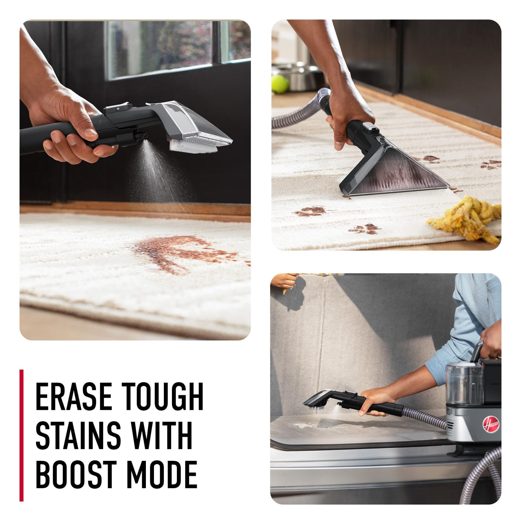 Hoover CleanSlate Plus Carpet & Upholstery Spot Cleaner, Stain Remover, Portable, FH14050